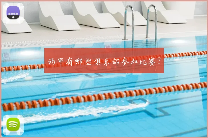 西甲有哪些俱乐部参加比赛？